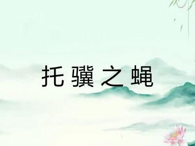 托骥之蝇