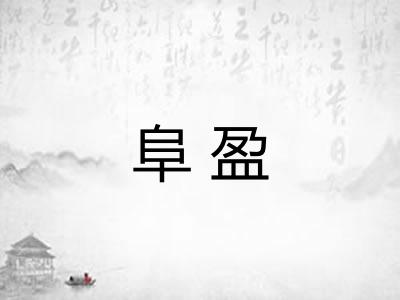 阜盈