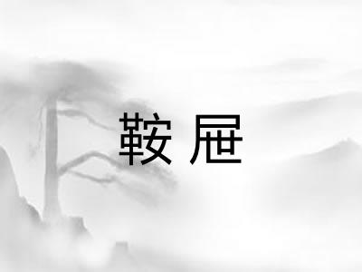 鞍屉