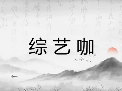 综艺咖