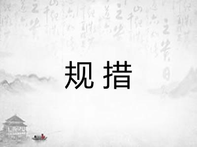 规措