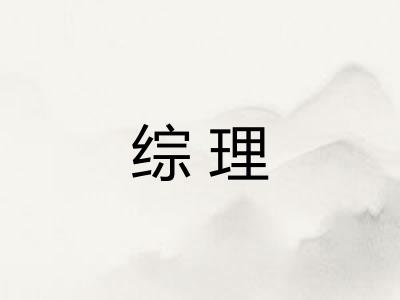 综理