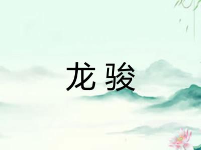 龙骏