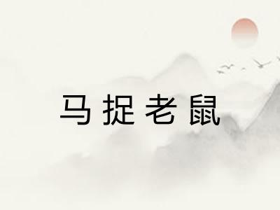 马捉老鼠 马捉老鼠