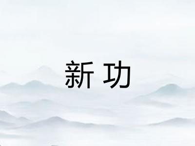 新功