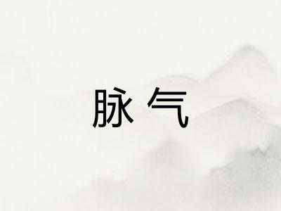 脉气 脉气