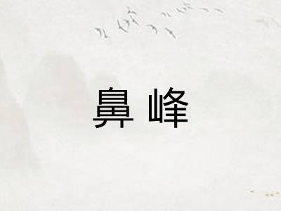鼻峰