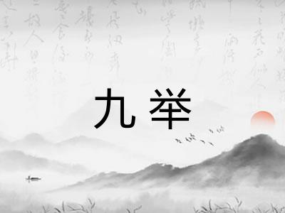 九举