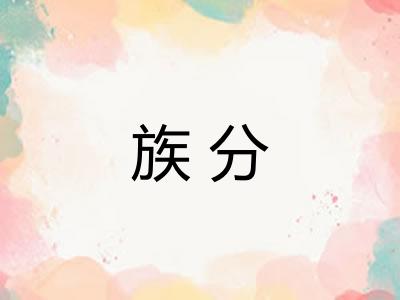 族分