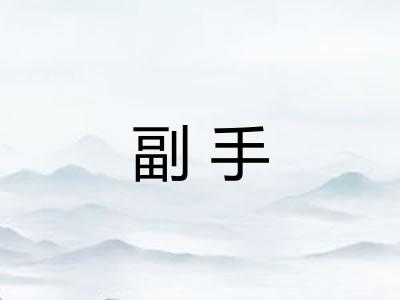 副手