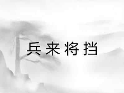 兵来将挡