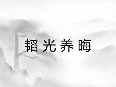 韬光养晦