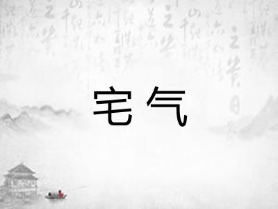 宅气 宅气