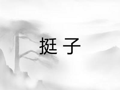 挺子