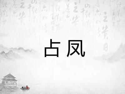占凤