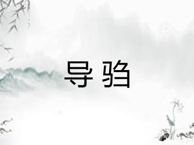 导驺