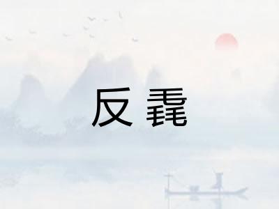 反毳