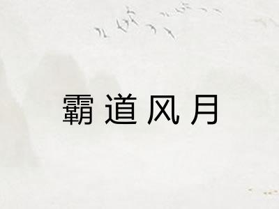 霸道风月