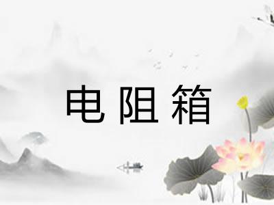 电阻箱