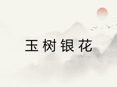 玉树银花 玉树银花
