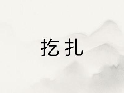 扢扎