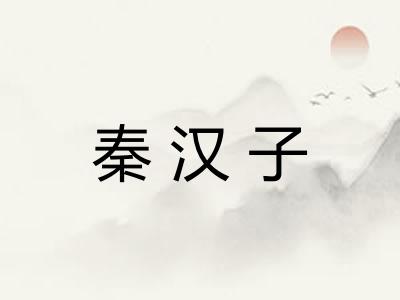 秦汉子