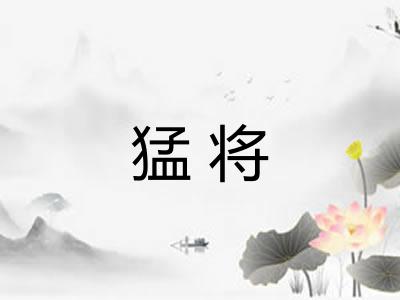 猛将