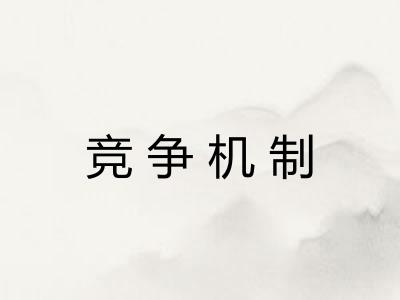 竞争机制