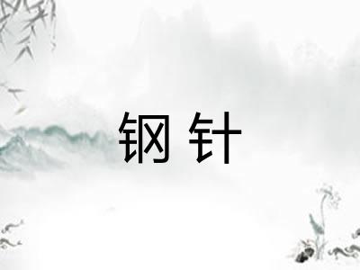 钢针