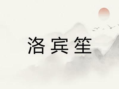 洛宾笙