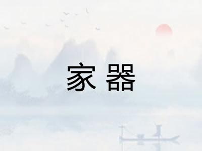 家器