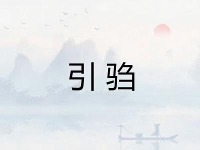 引驺