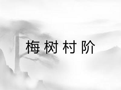 梅树村阶 梅树村阶