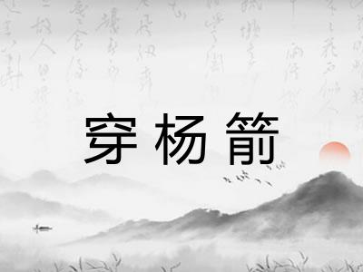 穿杨箭
