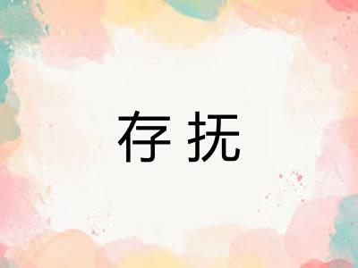 存抚