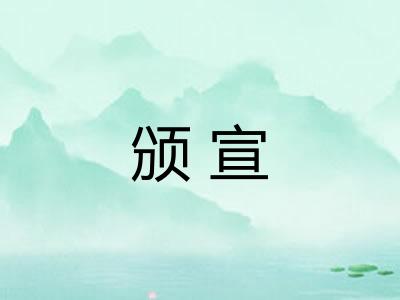 颁宣