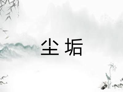 尘垢