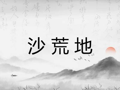 沙荒地