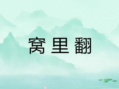 窝里翻
