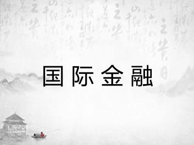 国际金融