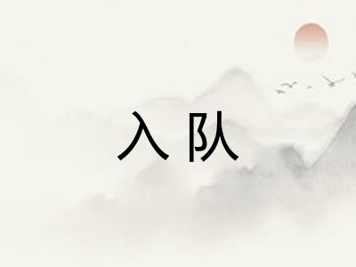 入队