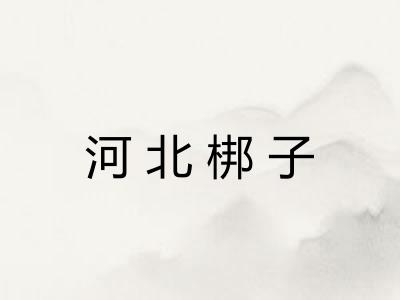 河北梆子
