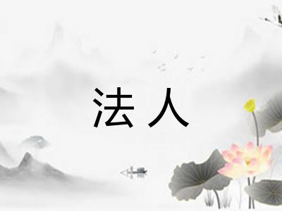 法人