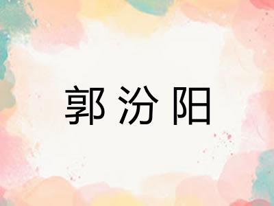 郭汾阳 郭汾阳