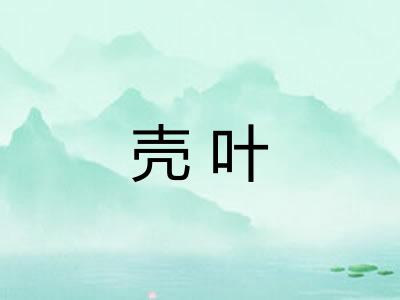 壳叶