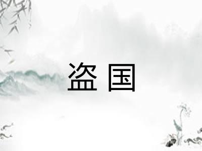 盗国 盗国