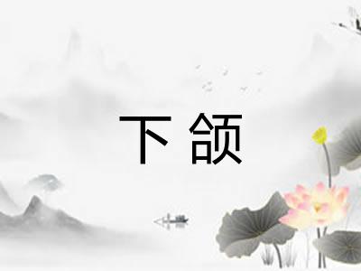 下颌
