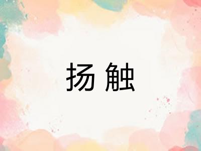 扬触