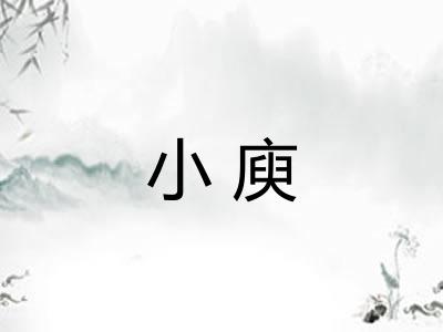 小庾