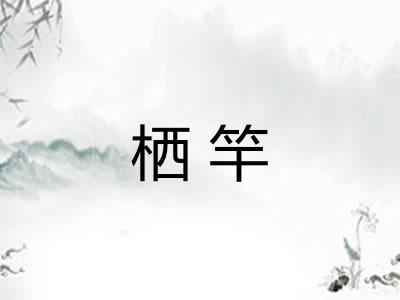 栖竿
